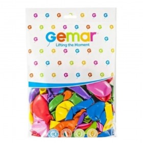 BALON KARIŞIK RENKLİ 10 " 100 LÜ
