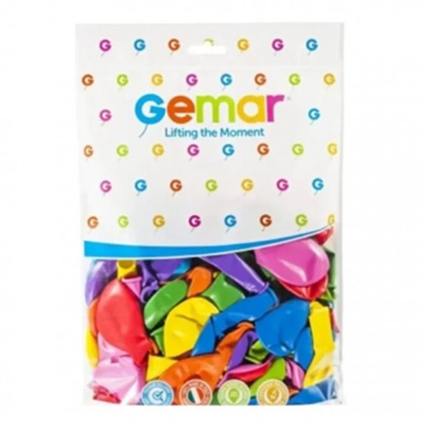 BALON KARIŞIK RENKLİ 10 " 100 LÜ