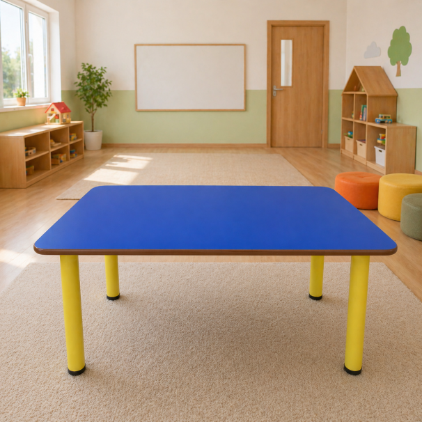 Dikdörtgen Masa Renkli