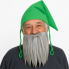 Gnome Şapka Sakal Set