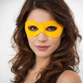 Goz Farfalia Sari Maske Goz Farfalia Sari Maske