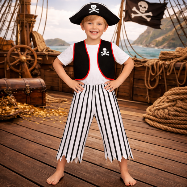 KORSAN ERKEK ÇOCUK KOSTÜMÜ KORSAN ERKEK ÇOCUK KOSTÜMÜ