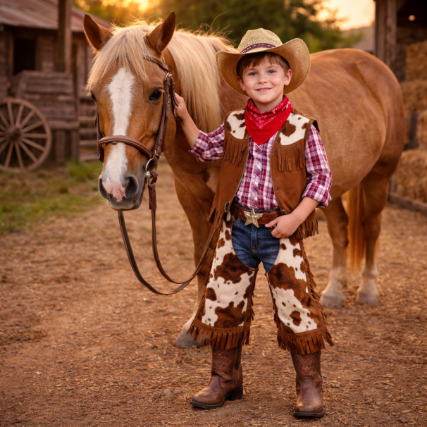 KOVBOY ERKEK ÇOCUK KOSTÜMÜ KOVBOY ERKEK ÇOCUK KOSTÜMÜ