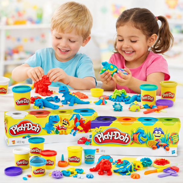 PLAYDOH OYUN HAMURU 4'LÜ PLAYDOH OYUN HAMURU 4'LÜ