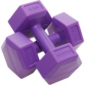 2 Kg X 2 Avessa Plastik Koseli Dambil
