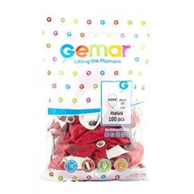 Atatürk Baskılı Siyah-beyaz Renkli Balon 12 100 Adet Atatürk Baskılı Siyah-beyaz Renkli Balon 12 100 Adet