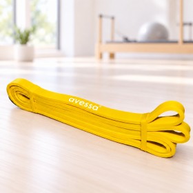 Latex Güç Bandı Direnç Lastiği Sarı Hafif Sert Latex Güç Bandı Direnç Lastiği Sarı Hafif Sert