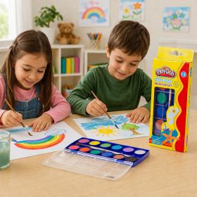 Playdoh Sulu Boya 12 Li Playdoh Sulu Boya 12 Li