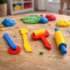 BUBU OYUN HAMURU KALIBI 4 PARÇA