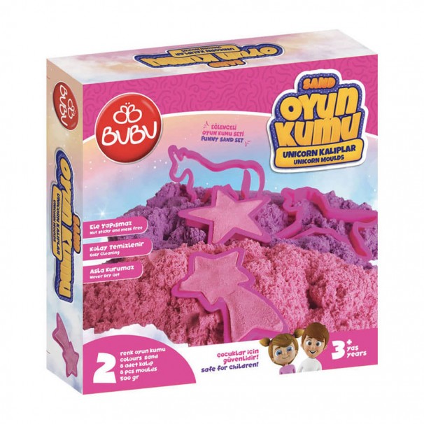 BUBU OYUN KUMU UNICORN KALIP 500 GR BUBU OYUN KUMU UNICORN KALIP 500 GR