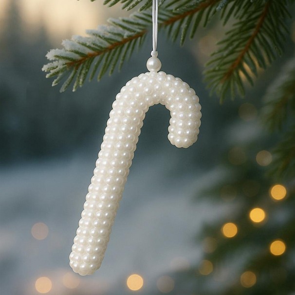 İNCİLİ BASTON SÜS 17 CM İNCİLİ BASTON SÜS 17 CM