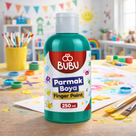 BUBU PARMAK BOYA 250 GR.YEŞİL