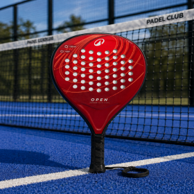 PADEL RAKETİ YETİŞKİN- KIRMIZI- KUİKMA PR OPEN