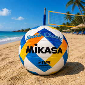 MIKASA VOLEYBOL PLAJ TOPU DERİ MAK. DİKİŞ.BV543C