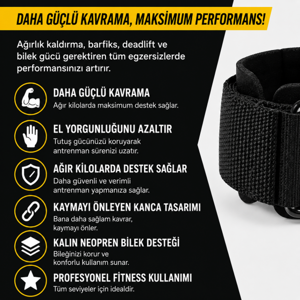 DAMBIL ÇALIŞMA ALETİ BİLEK SARGILI AVESSA WLH-10