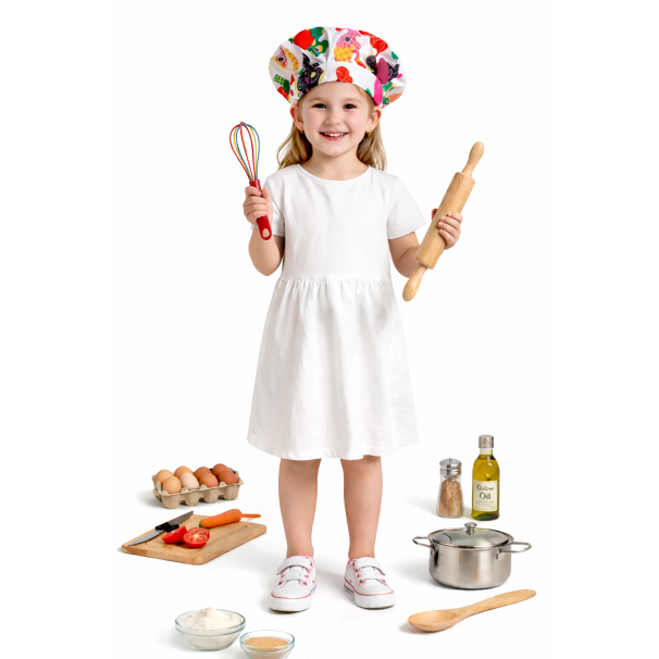 AŞÇI ŞAPKA DESENLI AŞÇI ŞAPKA DESENLI