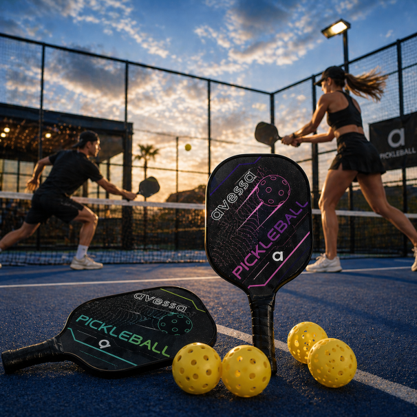 AVESSA PICKLE PADEL RAKET ÇANTALI 2 RAKET 4 TOP