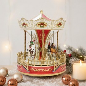 MÜZİKLİ DÖNEN ATLIKARINCA 34 CM LEDLİ 