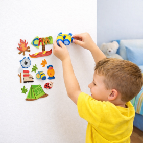 BUBU EVA STICKER 3D KAMP