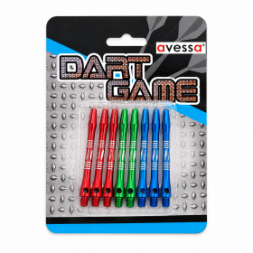 AVESSA ALÜMİNYUM DART OKU GÖVDESİ 9'LU AVESSA ALÜMİNYUM DART OKU GÖVDESİ 9'LU