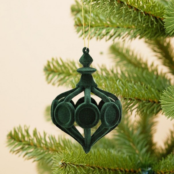 KADİFE SARKIT SÜS YEŞİL 10 CM KADİFE SARKIT SÜS YEŞİL 10 CM