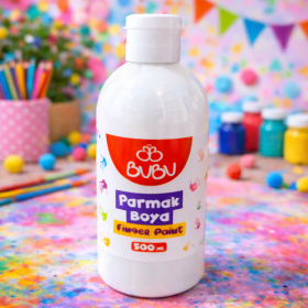 BUBU PARMAK BOYA 500 GR.BEYAZ