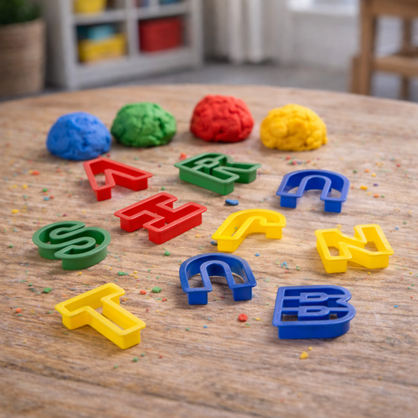 BUBU OYUN HAMURU KALIBI HARFLER 26 PARÇA BUBU OYUN HAMURU KALIBI HARFLER 26 PARÇA