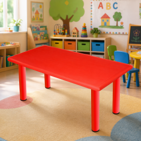 MASA METAL AYAKLI KRAL KIRMIZI