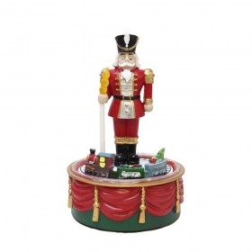 KURŞUN ASKER MÜZİKLİ DÖNEN 22 CM LEDLİ 