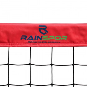 Voleybol Filesi Ağı 2 mm Kırmızı-Siyah