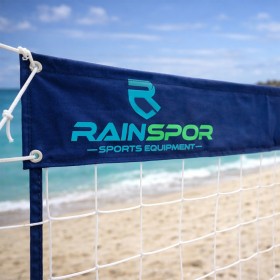 Voleybol Filesi Ağı 4 mm Lacivert-Beyaz