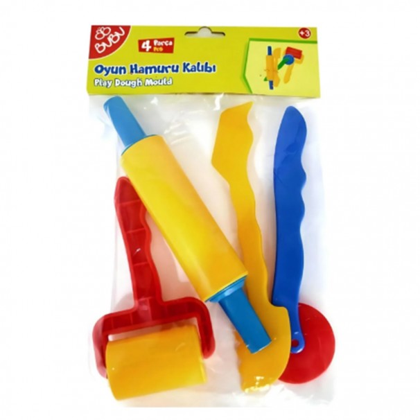 BUBU OYUN HAMURU KALIBI 4 PARÇA BUBU OYUN HAMURU KALIBI 4 PARÇA