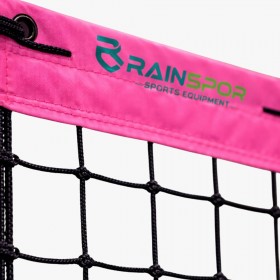 Voleybol Filesi Ağı 2 mm Pembe-Siyah