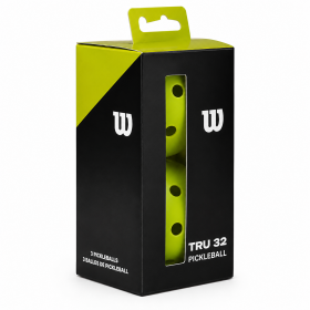 WILSON PİCKLEBALL TOPU TRU 32 2 PACK YELLOW WILSON PİCKLEBALL TOPU TRU 32 2 PACK YELLOW