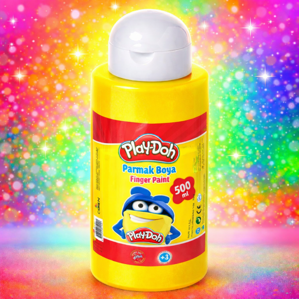 PLAYDOH PARMAK BOYA 500 GR SARI