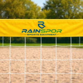 Voleybol Ağı 4 mm Sarı-Beyaz