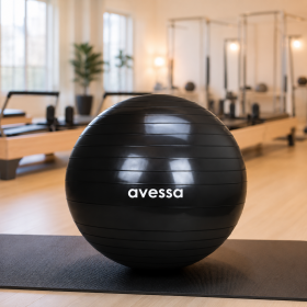 55 CM PILATES TOPU SİYAH 800 GR AVESSA 55 CM PILATES TOPU SİYAH 800 GR AVESSA