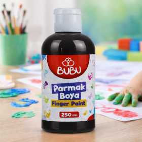 BUBU PARMAK BOYA 250 GR.SİYAH