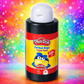 PLAYDOH PARMAK BOYA 500 GR SİYAH