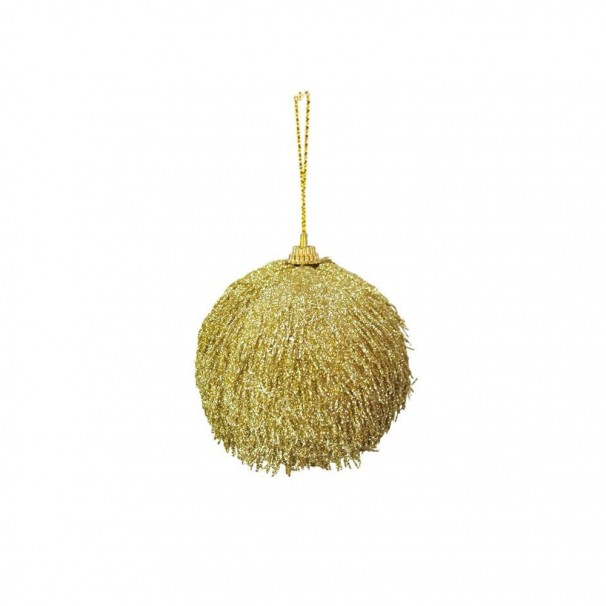 SİMLİ PÜSKÜLLÜ TOP 8 CM ALTIN