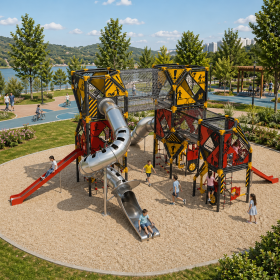 Şantiye Serisi Oyun Park Alanı 1