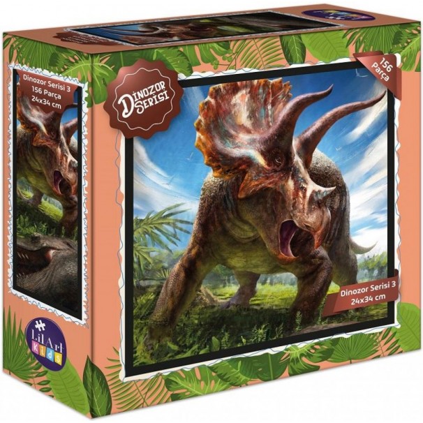 Lilart Puzzle Dinozor Serisi 3 33x48 Cm 154 Parça