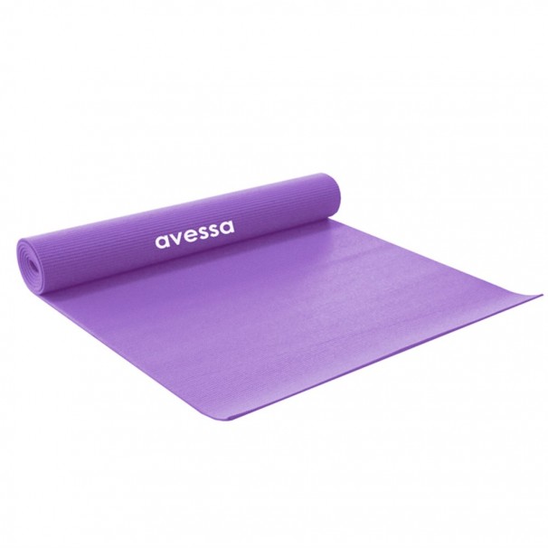 6 Mm Pvc Pilates Minderi Yoga Mat Lila