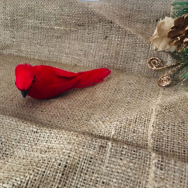 Yılbaşı Süs Dekor Tokalı Kırmızı Kuş 13 Cm Yılbaşı Süs Dekor Tokalı Kırmızı Kuş 13 Cm