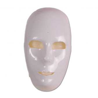 Beyaz Plastik Maske
