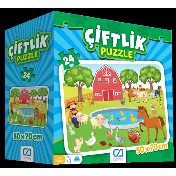 Ca Games çiftlik Yer Puzzle