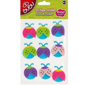 3d Sticker Keçe Uğur Böceği 3d Sticker Keçe Uğur Böceği