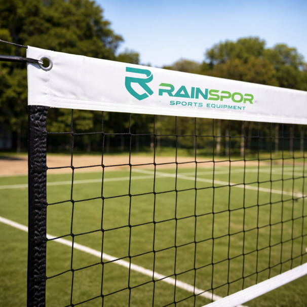 Voleybol Filesi Ağı 2 mm Beyaz-Siyah